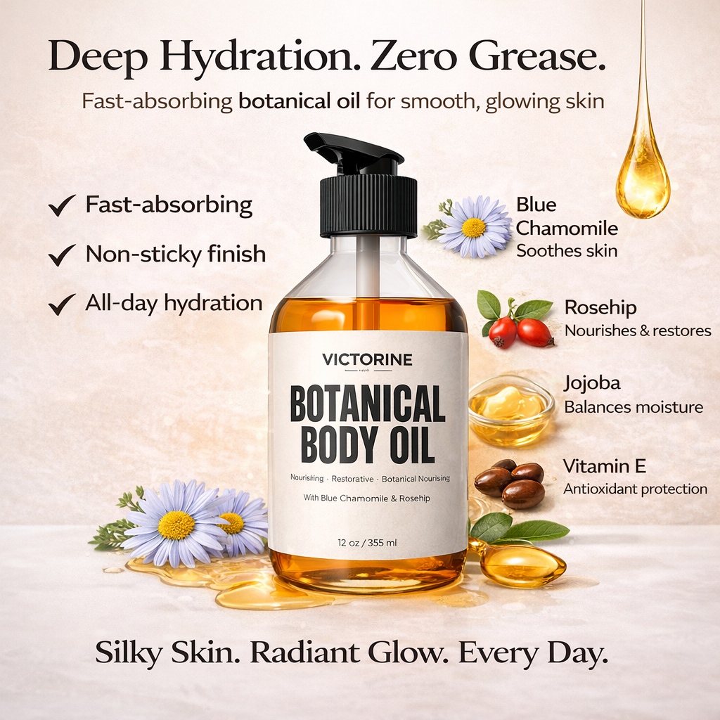 Botanical Body Oil details