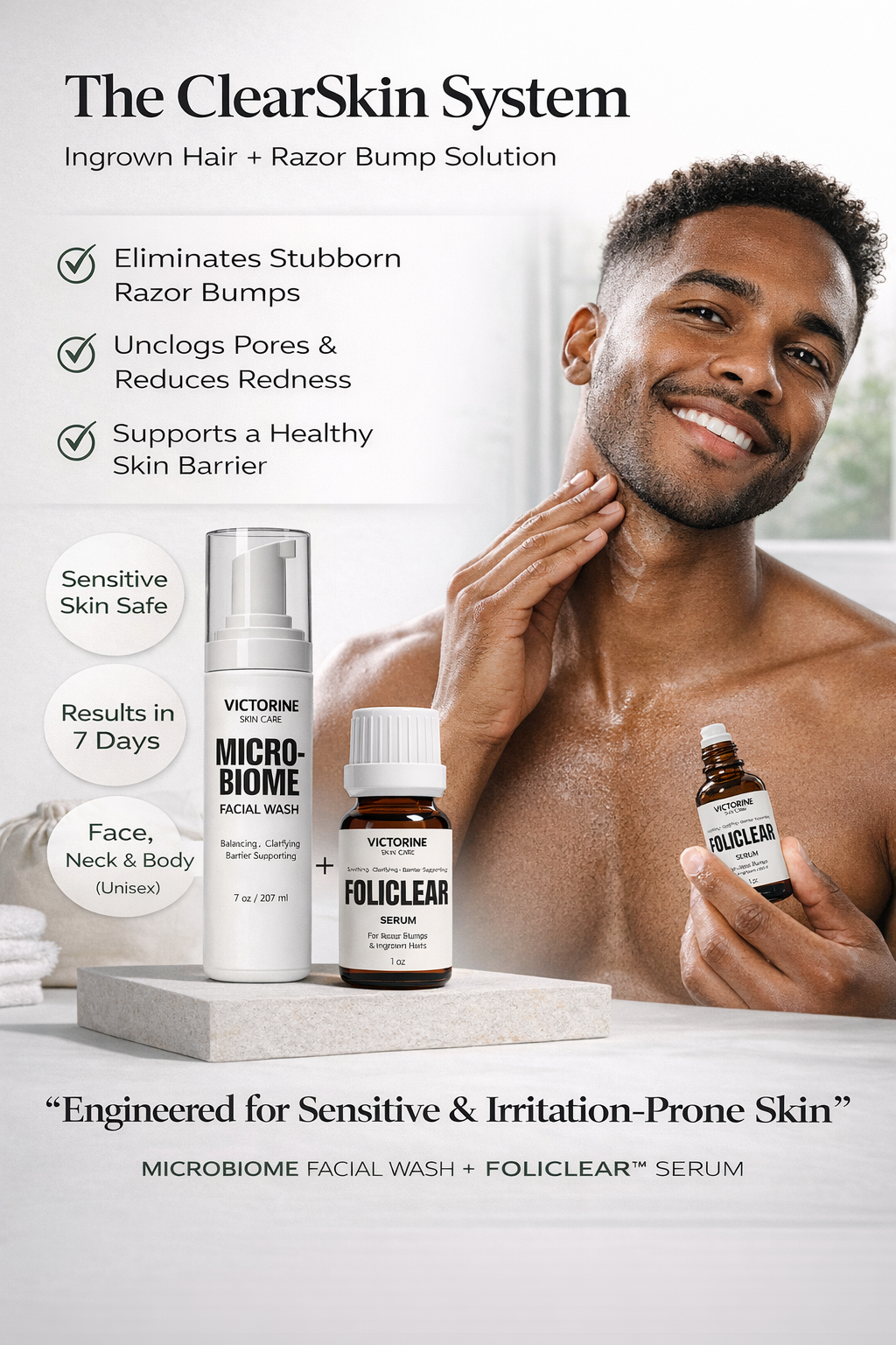 The ClearSkin System details