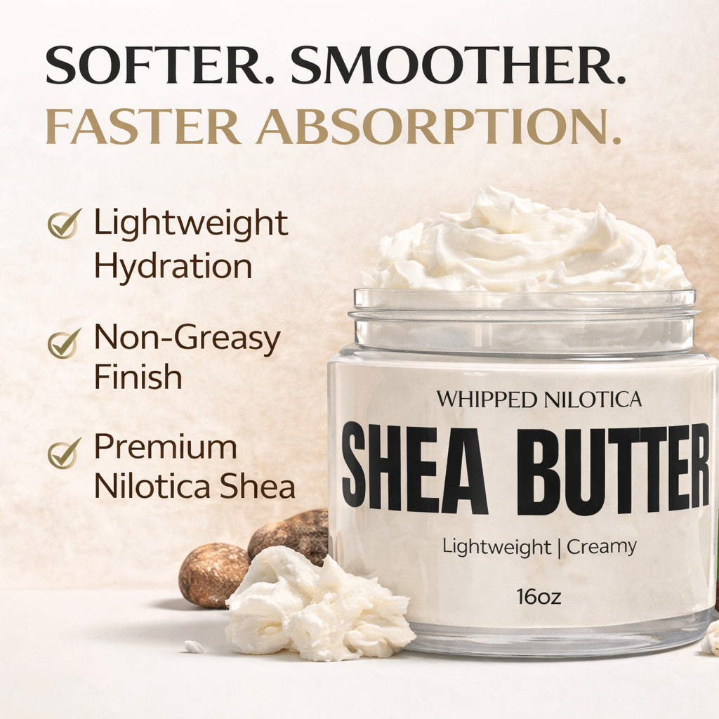 Whipped Nilotica Shea Butter details